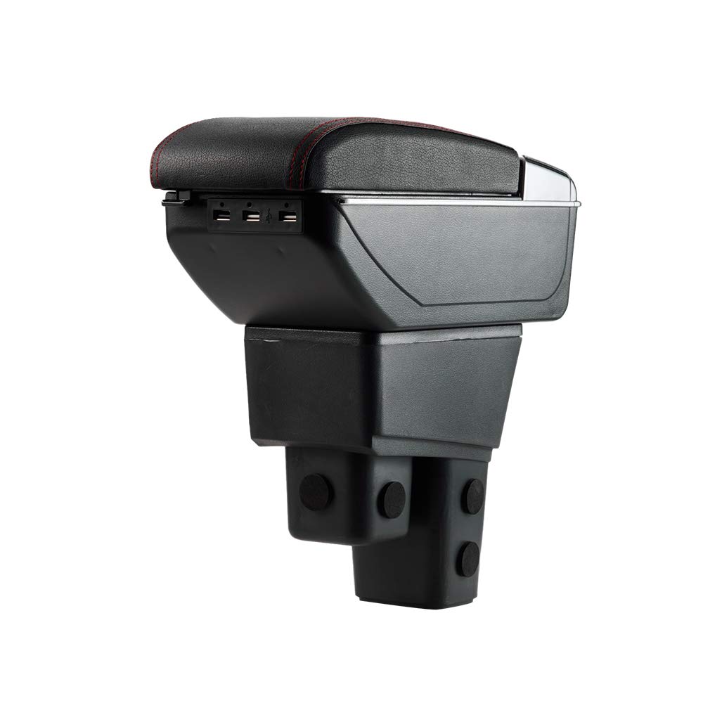 Argentavis Compatible with Console Drink Storage Tray Armrest, GE6, GE7, GE8, GE9, USB, Box, Holder, (Deluxe Black)