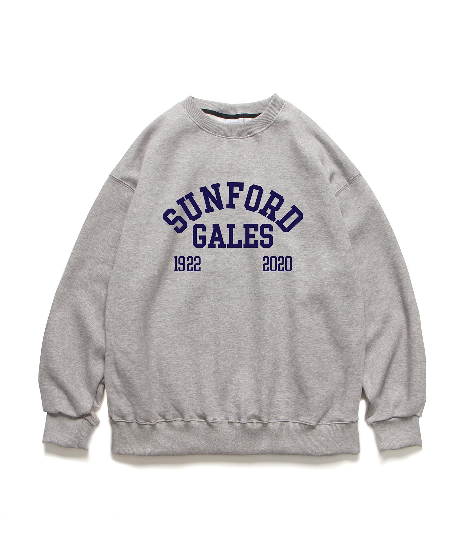 Appnol Mersing Sunford Серый свитшот с круглым вырезом M