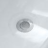 10PCS Disposable Shower Drain Hair Catcher Mesh Stickers Bathroom Hair Filter Net Anti-blocking Kitchen Drain Cover Stickers