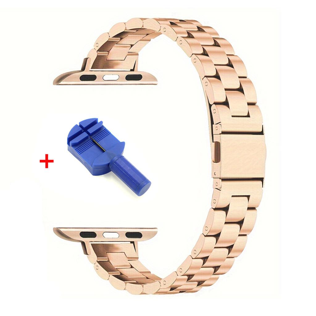 Stainless Steel Strap for Apple Watch Band 38mm 40mm 41mm Watch Strap 42mm 44mm 45mm 49mm Bracelet Sport Metal WatchBand for IWatch 8 7 SE 6 5 4 3 2 1