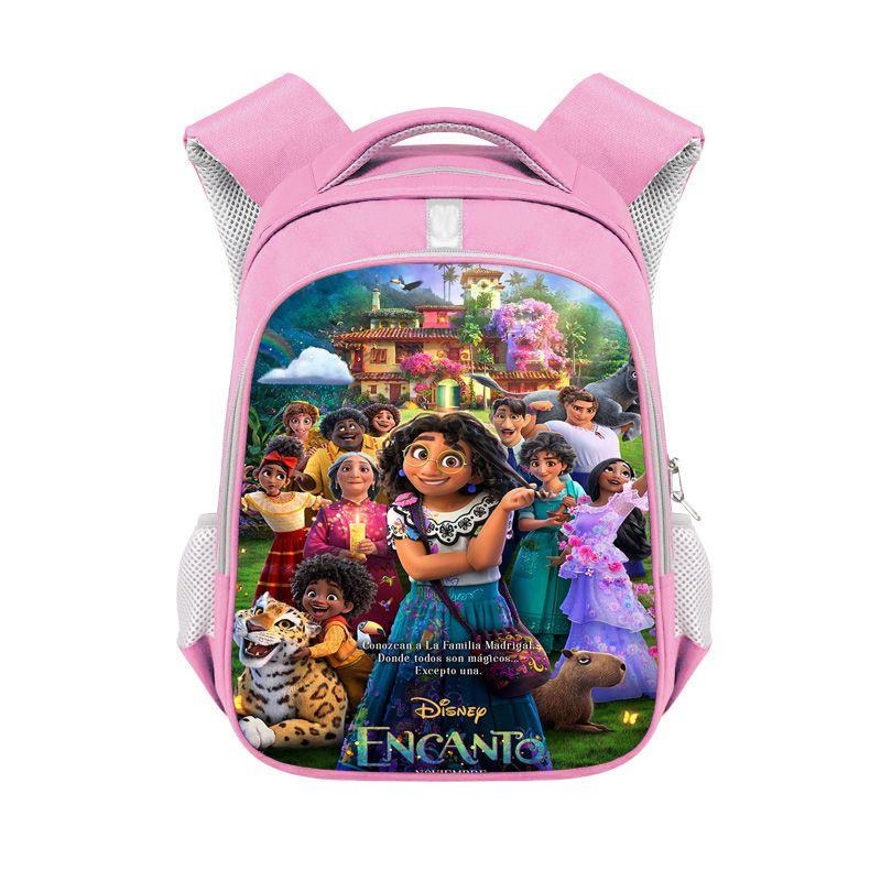 Encanto Mirabel Girls Backpack Waterproof Large Capacity School Bag For Kids