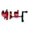3/4in Heavy Duty Pipe Clamp Malleable Iron Water Pipe Clip for Woodworking Panel Slot Carpenter