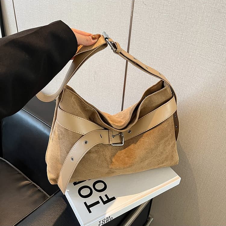 Retro Style Commuter Shoulder Messenger Tote Bag