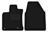 Front Mats Black For: Nissan Qashqai I J10 (wide) Crossover (2007-2013)