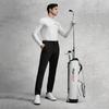 FILA Golf Series Simple Casual Sports Outdoor Elastic Comfortable Warm Knit Long Sleeve Polo Shirt Men tops Jade-White A11M545220FWT