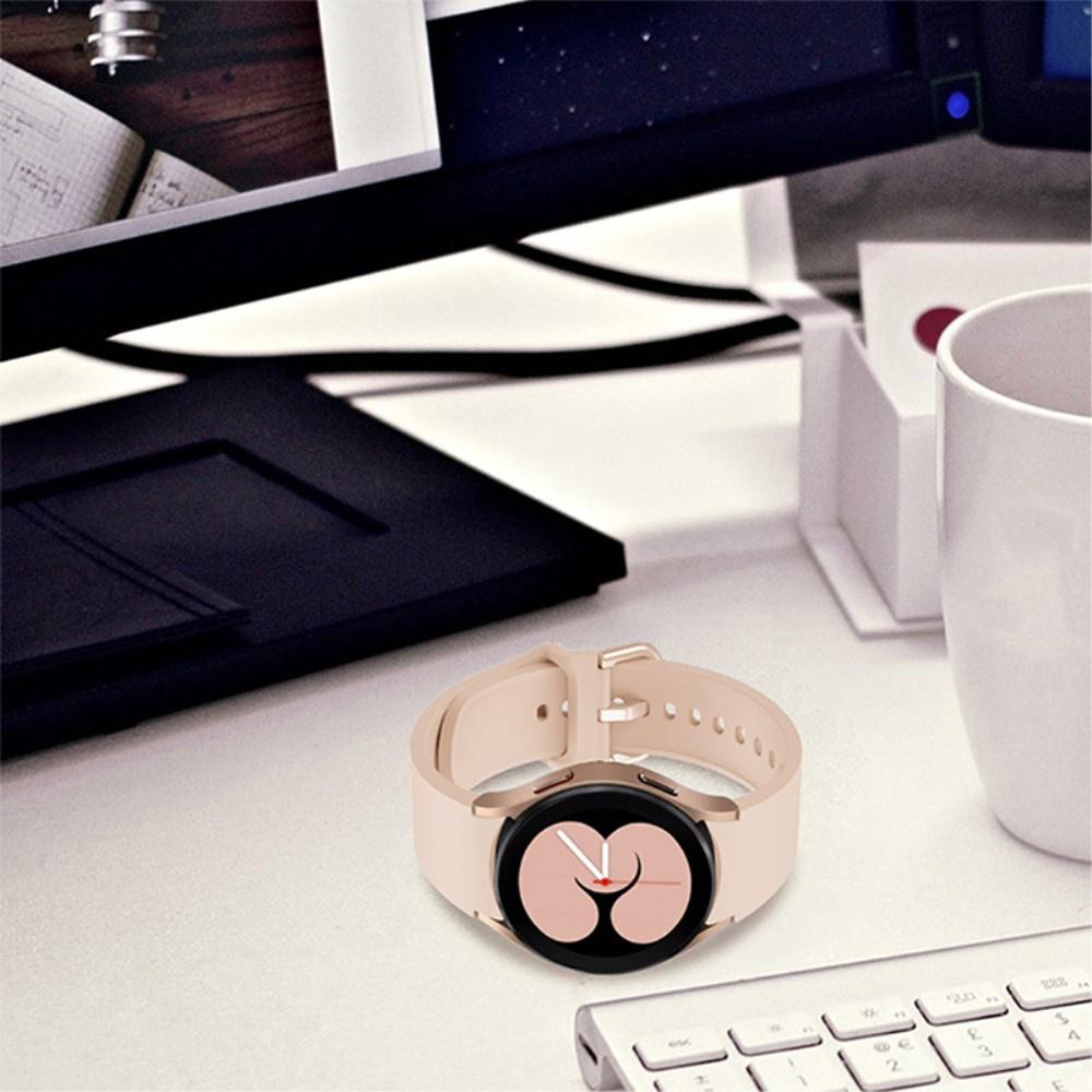Silicone Strap for Samsung Galaxy Watch 4/5/6/7 40/42/43/44/45/46/47mm, Pink