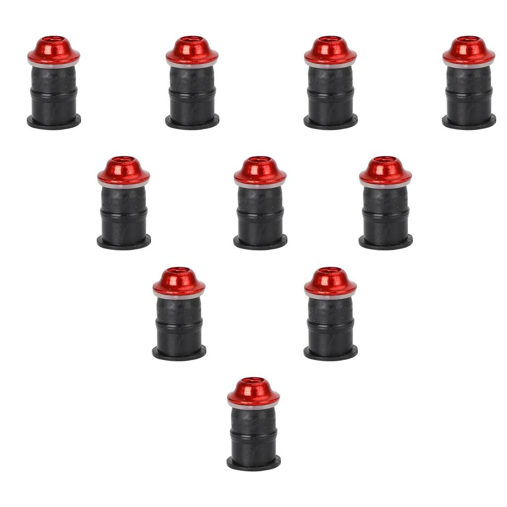 Viprh Motorcycle 10pcs M5x16mm Screw Bolt Washer Kit Windscreen Shield