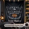 ArazzoHarley-Davidson Testo Nome Personalizzato Appeso a Parete Personalizzato Arredamento Parete Casa