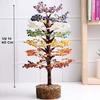 Seven Chakra Tree  for Home Decoration Crystal Tree for Positivity Goodluck GemstoneStone Tree for Living Room,Decor Gift