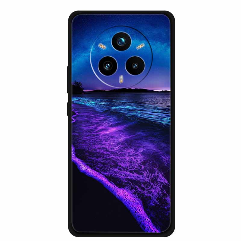 For Realme 14 Pro+ Phone Case Gradient Patterns Back Cover TPU Soft Silicone Protective Funda for OPPO Realme14 PRO Plus Pro +
