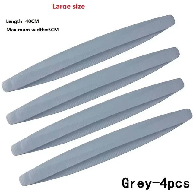8Pcs Large/Small Size Car Bumper Protector Strip Guard Corner Protection Strips Scratch Protector Crash Blade Anti-Collision
