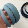 1.5/2/3CM Fashion Women's And Girls Denim Cloth Headband with Sponge Padding for Ladies Daily Hair Hoops Accessory
