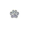 110Pcs/Lot Dog Cat Paw 8mm Slide Charms For Bracelet Women Jewelry Making Connector Dog Pet Collar DIY Keychain Accessories Gift