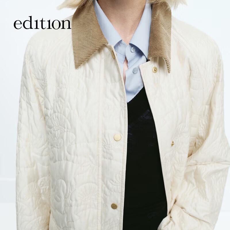 Edition Women's Oriental Embroidered Padded Workwear Jacket