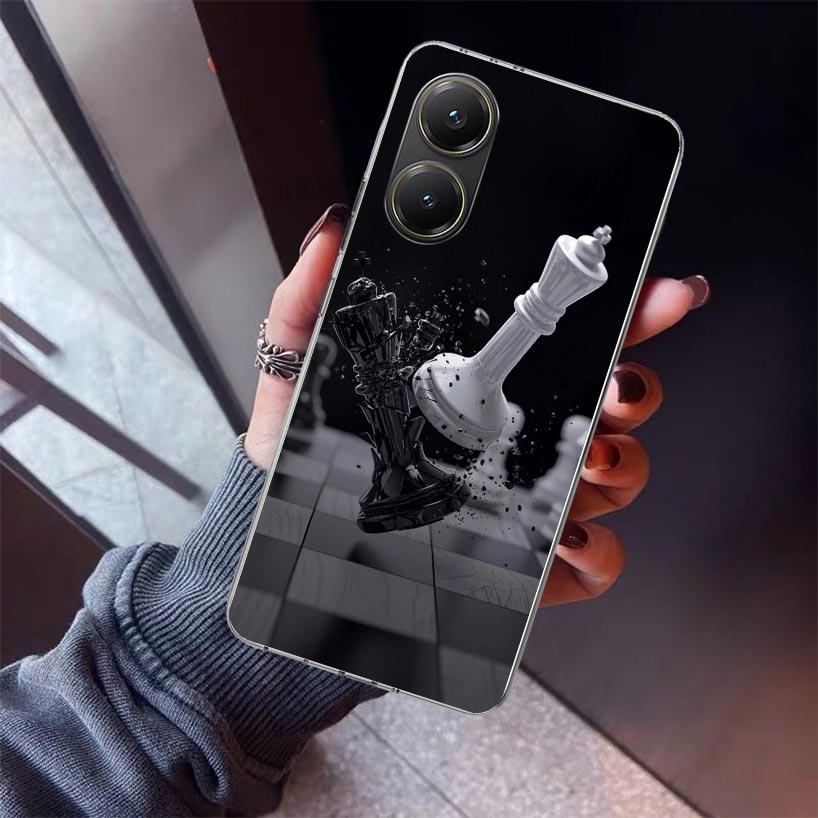 

Competitive Chess Game Phone Case For Xiaomi Poco X7 X6 X5 Pro F7 Ultra Redmi 15C 15 13 13C 12 12C 10 10A 10C 9 9A 9C 9T Shell P Xiaomi Poco X5