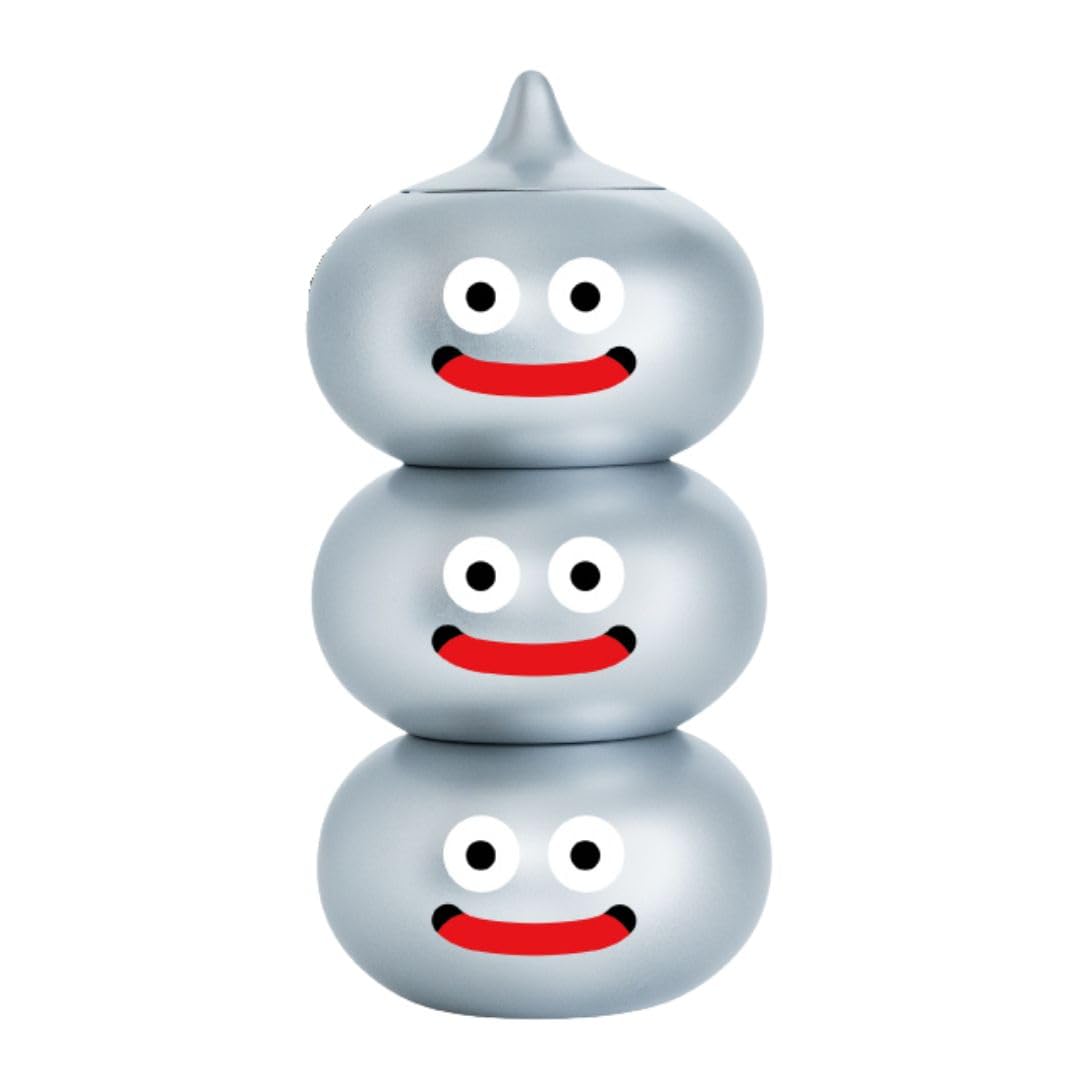 

Dragon*Quest AM Rotating Slime Tower Case, Metal Brothers & Golden Totem, Official, 2 Types, Accessory Organizer (Metal Brothers)