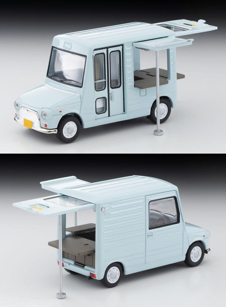 Geocolle 64 Car Snap 17a Flower Shop Partially Mini Car Set 1/64 # ABS/PVC Doll/Accessories (Painted, Assembled) + Die-cast