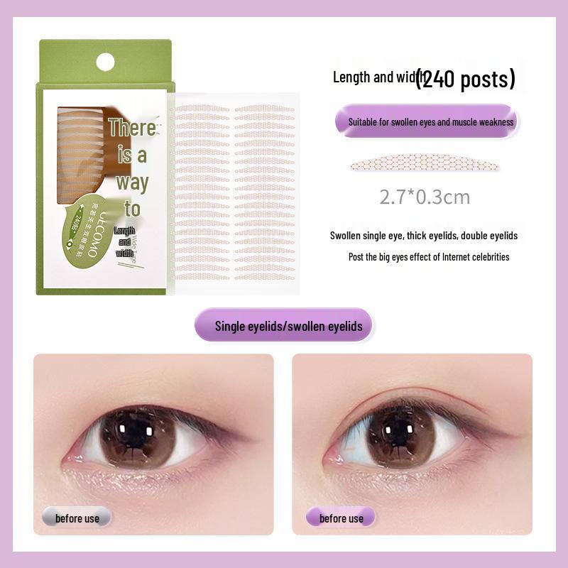 Manwan Xuange Double Eyelid Tape: Seamless, Natural, Long-Lasting Shaping for Big Eyes