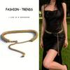 Metal Waist Chain For Women With Large Link Design Perfect For Summer Fashion Accessory