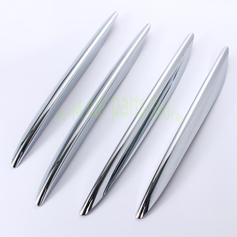 4 stk ABS Krom Front Tåkelys Deksel Trim Bil Styling For Mercedes Benz E Klasse W213 E200 E300 2016-