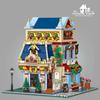 Non-Toxic 2745Pcs Bear Toy House Building Blocks Creative City Street View Moc Bricks Model Desktop Display Ornaments Kids Holiday Gifts