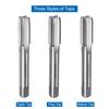 Uxcell Metric Hand Tap M16 X Thread High Speed Steel Hand Threading Tapping Tool Kit Set, 2, Taper/Plug/Bottom Taps,