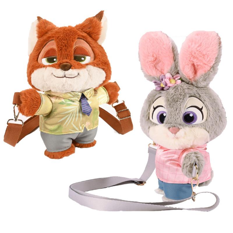 Zootopia Judy Hopps Nick Wilde Plush Toy Bag With Pp Cotton Filling For Kids And Collectors