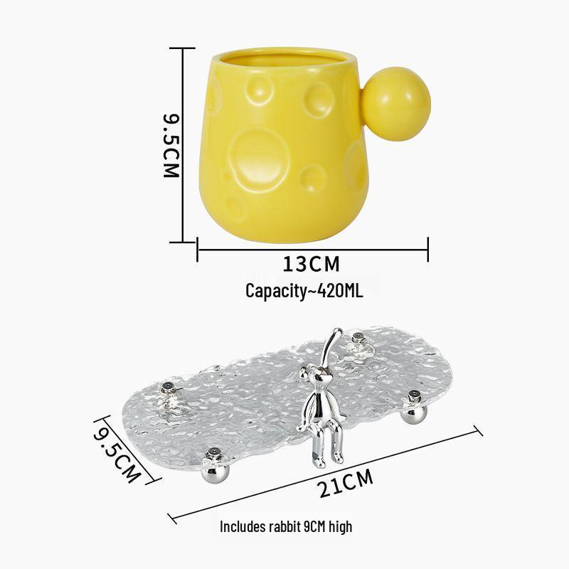 Luxury Ceramic Toothbrush Holder - Elegant High-End Design for Couples
