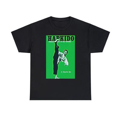 Hapkido Graphic Print Martial Arts Short Sleeve Unisex Heavy Cotton Tee Shirt