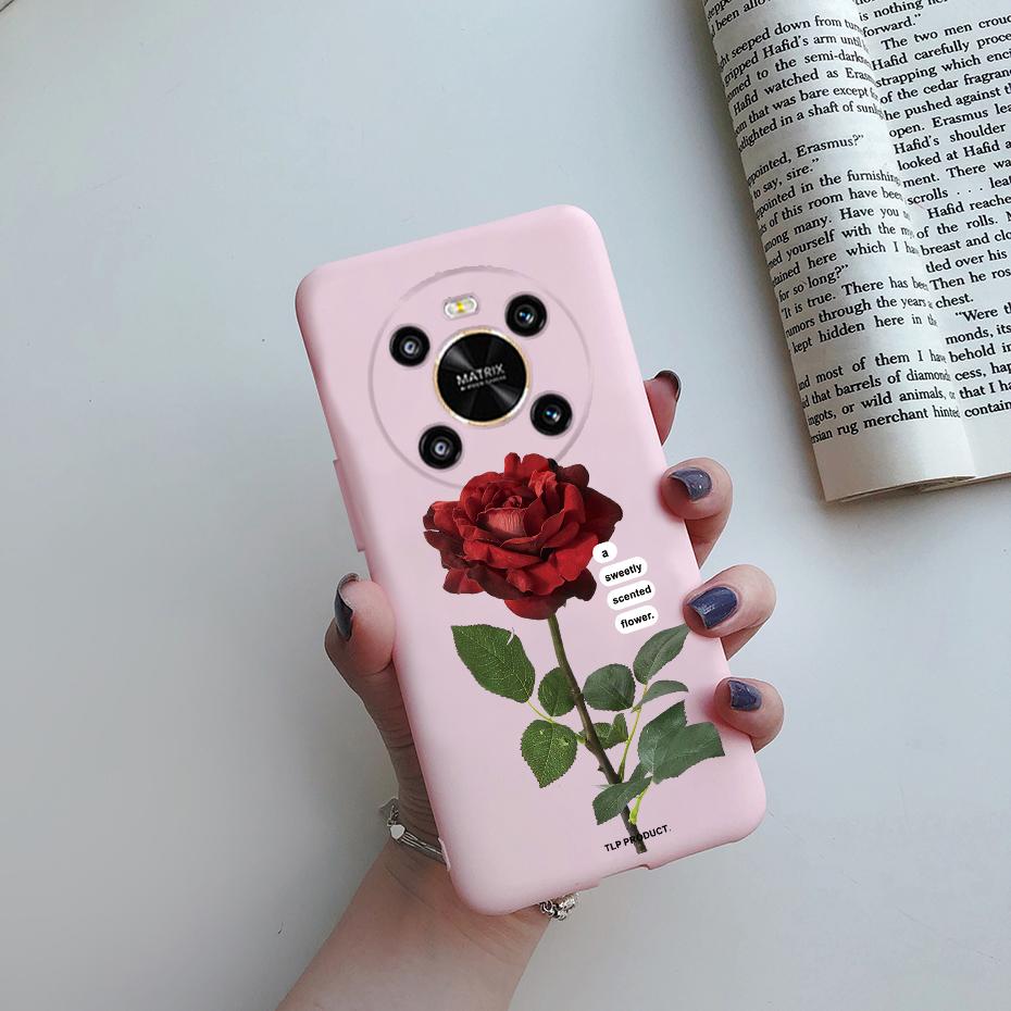 For Huawei Honor X9 2022 Case Cover on Honor X9 4G Phone Bumper Protector TPU Shell For Fundas Honor X9 X 9 HonorX9 Cover Flower