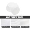 3 Pcs Cake Embryo Model Fake Foams Ornament Kit Bakery Modelling Tool Decor