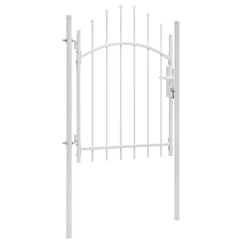 Garden Gate Woerden Steel 1 x 1.25 m White