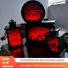 Portable European Style Decorative Creative LED Fireplace Atmosphere Ornament Retro LED Flame Light Night Light