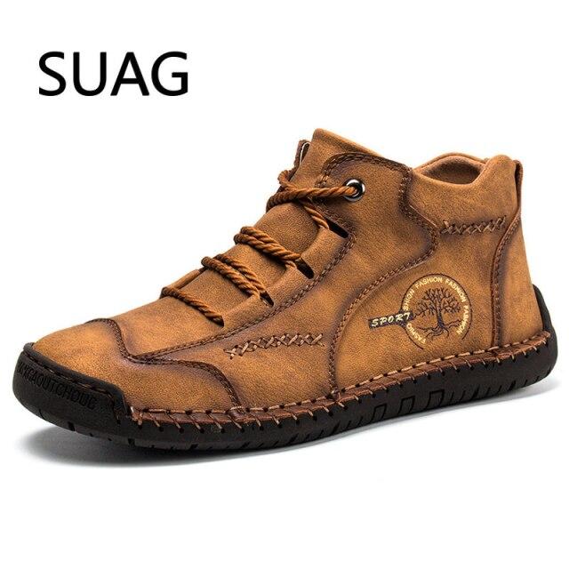 

Удобная повседневная обувь Мужские кроссовки Кожаные мокасины Мужская обувь Зимняя дышащая обувь на плоской подошве Мокасины Большие размеры 47 48 45