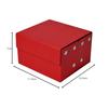 Acras Folding Deck Case: R Cardinal Red