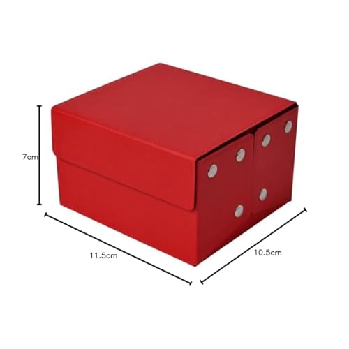 Acras Folding Deck Case: R Cardinal Red