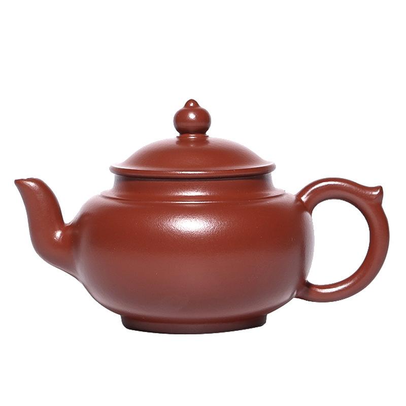 

240 мл чайники из фиолетовой глины Исин, ручная работа, горшок «Смеющаяся сакура», чайник из сырой руды Dahongpao, глиняный чайник с ситечком, чайный сервиз Zisha, подарок