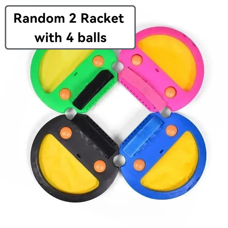 Parent Child Interactive Fitness Toss Ball Outdoor Throw Catch Toy Multi Person Sports Game Hand Toss Activity Toy Family Fun