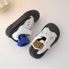 Children Canvas Shoes Boys Toe Protection Casual Shoes Girls Retro Style Soft Sole Nonslip Sneakers Size