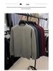 Men's High-Quality Casual Crew Neck Merino Wool Fleece Sweater - Warm, Thickened, Knitted Base Shirt