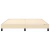 Vidaxl Bed Frame Without Mattress, Cream, 160X200 Cm, Upholstered