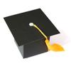 5/10/20pcs Black Bachelor Hat Cap Candy Box For Graduation Cookie Gift Packaging Boxes Bag 2025 Grad Congratulation Party Decor