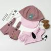 20cm Cotton Winter Doll Outfit - Cute Plush Clothing Set