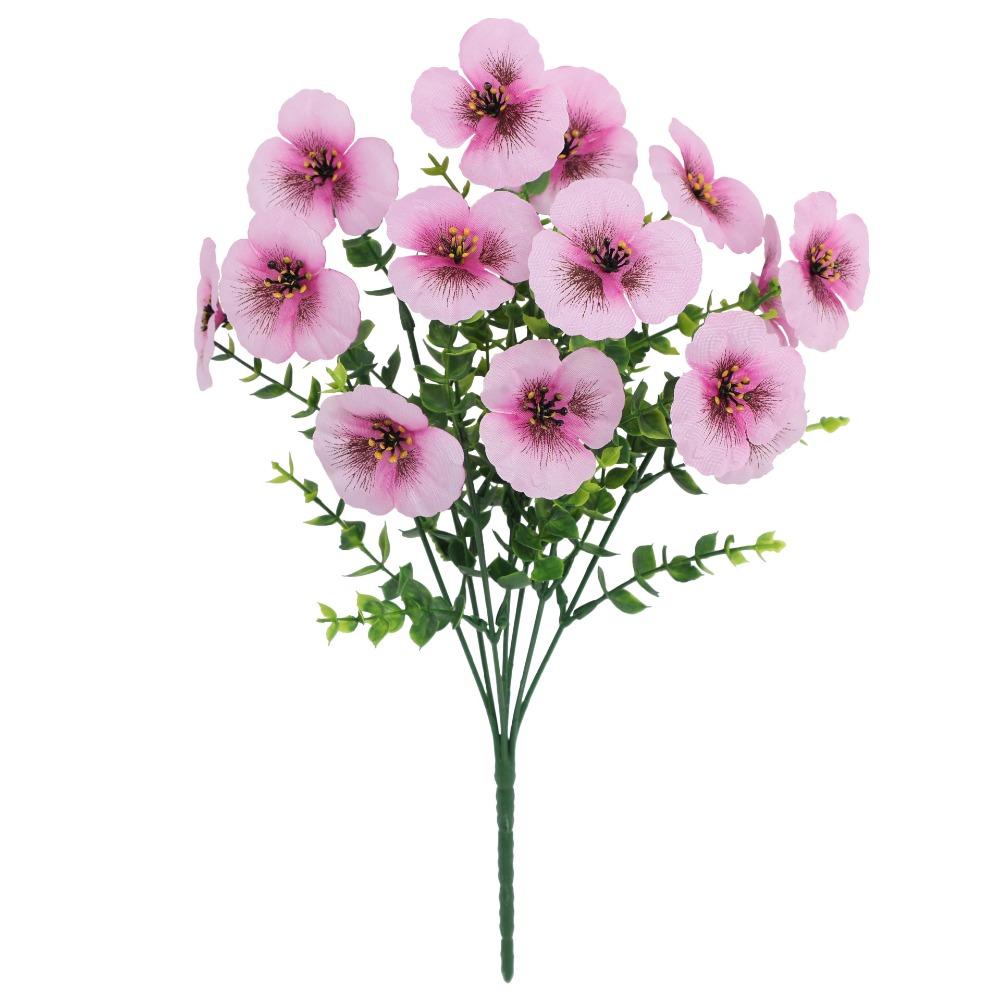 Multicolors Artificial Flower Plant Eucalyptus Plastic 20*35cm Home Vase Eucalyptus Violet Wedding Christmas Decor