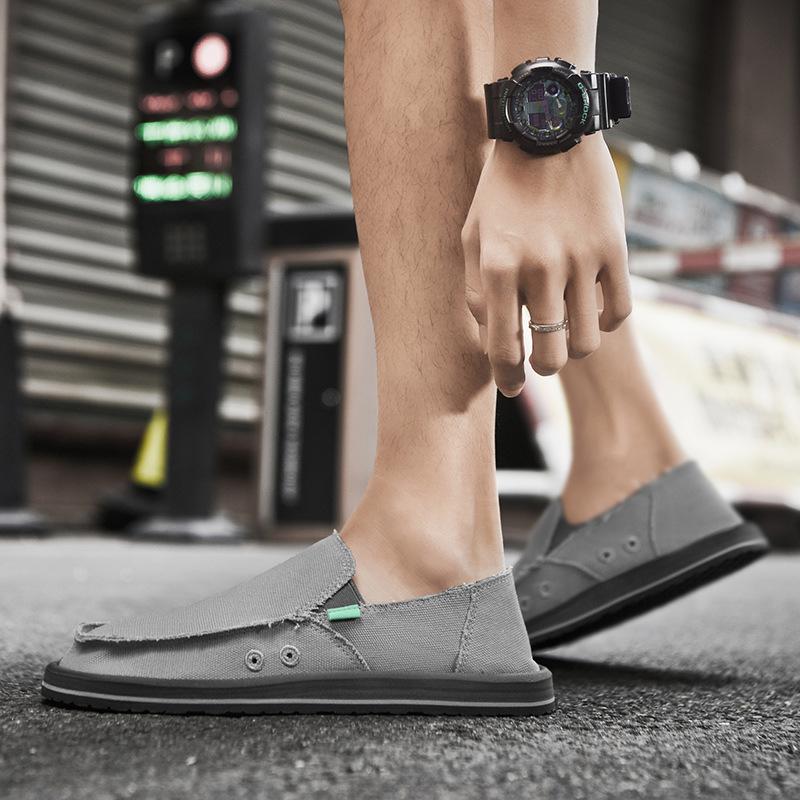 Fashion High-quality Men's Shoes,Breathable Canvas Shoes,lightweight Soft Soled Handmade Cloth Shoe,summer Casual Shoes Zapatos Casuales