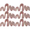 Onde Clip Artiglio di Granchio Donna Coreano Plastica Squalo Mollette per Capelli Geometria Coda di Cavallo Alta Barretta Forcina Accessori per Capelli Ragazza