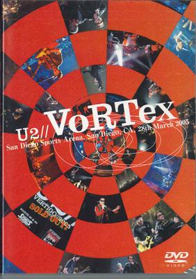 DVD U2 - Vortex FOV002 FREAK OUT VISIO Unknown Music Video Used