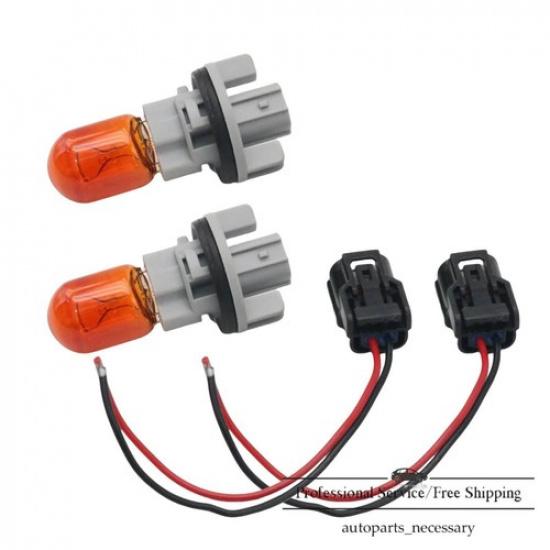 2Pcs Turn Signal Light Socket Bulb & Plug Fits Honda Civic Odyssey 33302-S7A-003