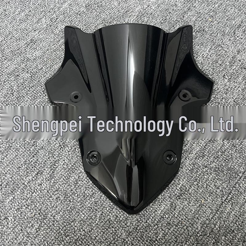 Carbon Fiber Textured Windshield Cover for Kawasaki Z900 (2017-2019)