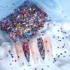 5g Laser Star Art Sequins - Five-Pointed Stars Nail Art Glitter Sequin Accessories, Holographic Pentagram Flake Nail Charms Decoration